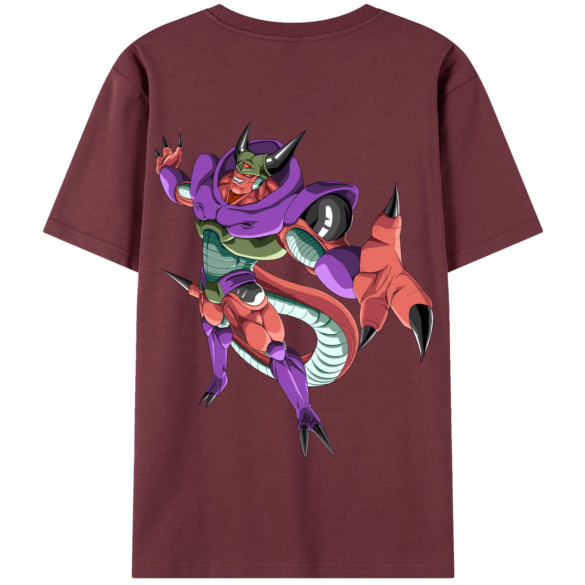 （画像用） ドラゴンボール ジャネンバ DRAGON BALL Janemba 綿100％半袖Tシャツ（背面プリント）